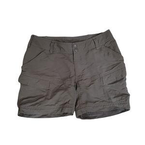 North Face Khaki Brown Cargo Hiking Shorts